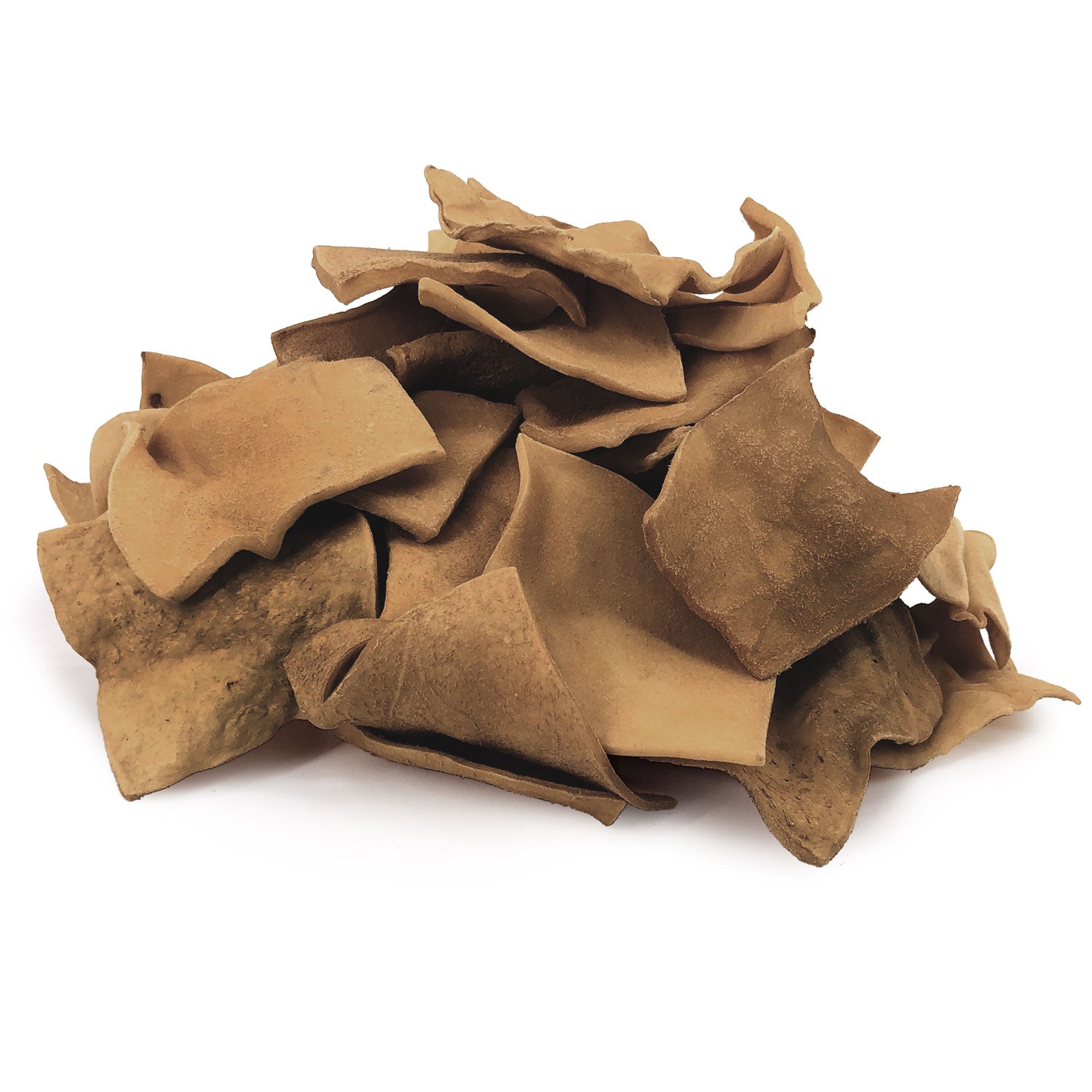 ValueBull USA Rawhide Chips, Smoked, 100 Count Bulk Pack - Smoked,100 Count