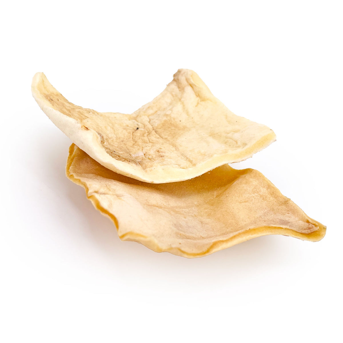 ValueBull USA Beef Rawhide Chips for Dogs, 100 Count Bulk Pack - Natural - 100 Chips