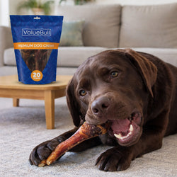 ValueBull Turkey Feet Dog Chews, 100 Count Wholesale Pack - Turkey - 100 Feet