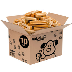 ValueBull Himalayan Yak Cheese Dog Chews, Medium, 10 lb Bulk Pack - Medium - 10 LB