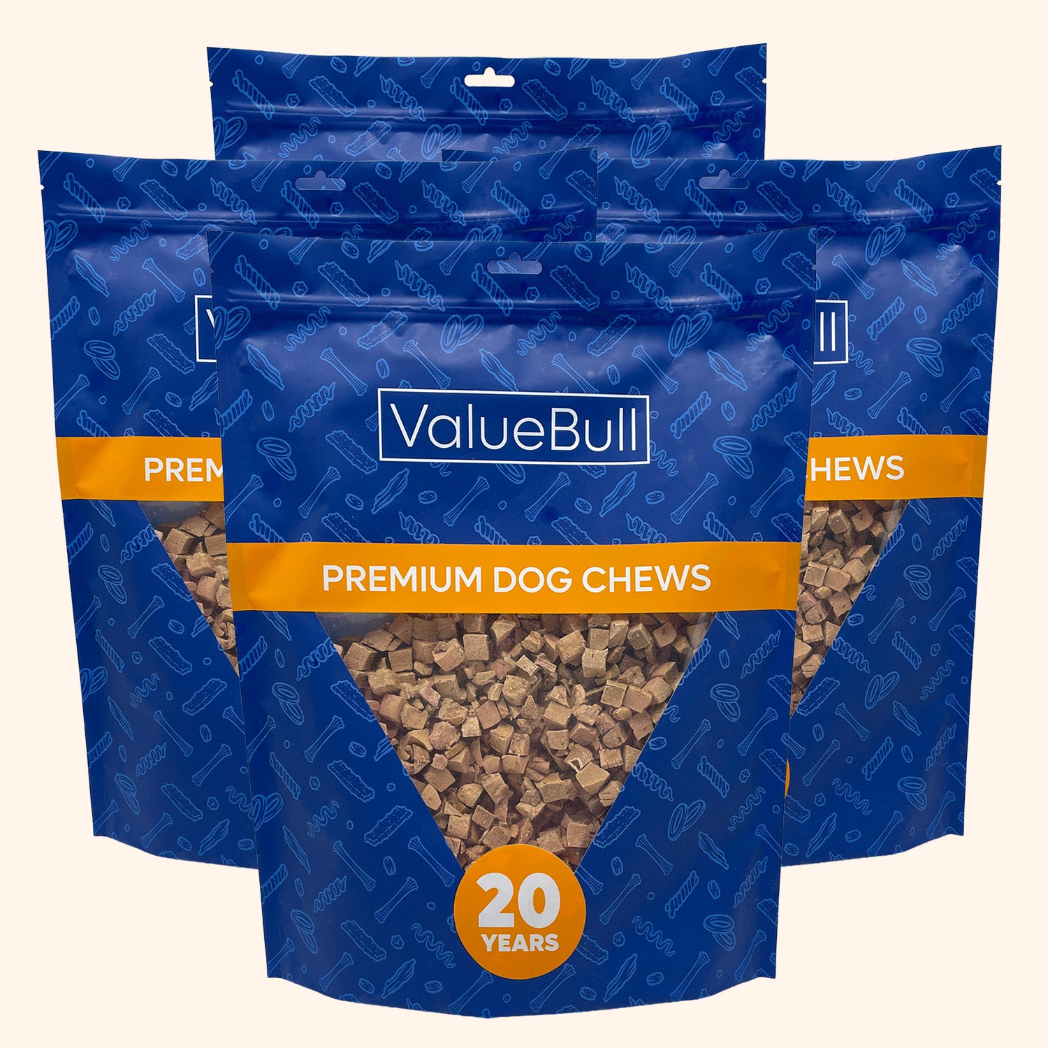 ValueBull USA Freeze Dried Beef Liver, 8 Pound Wholesale Pack