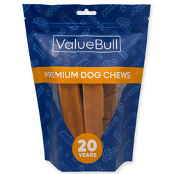 ValueBull Himalayan Yak Cheese Dog Chews, Pumpkin, Large, 5 Count - Pumpkin - 5 Bars