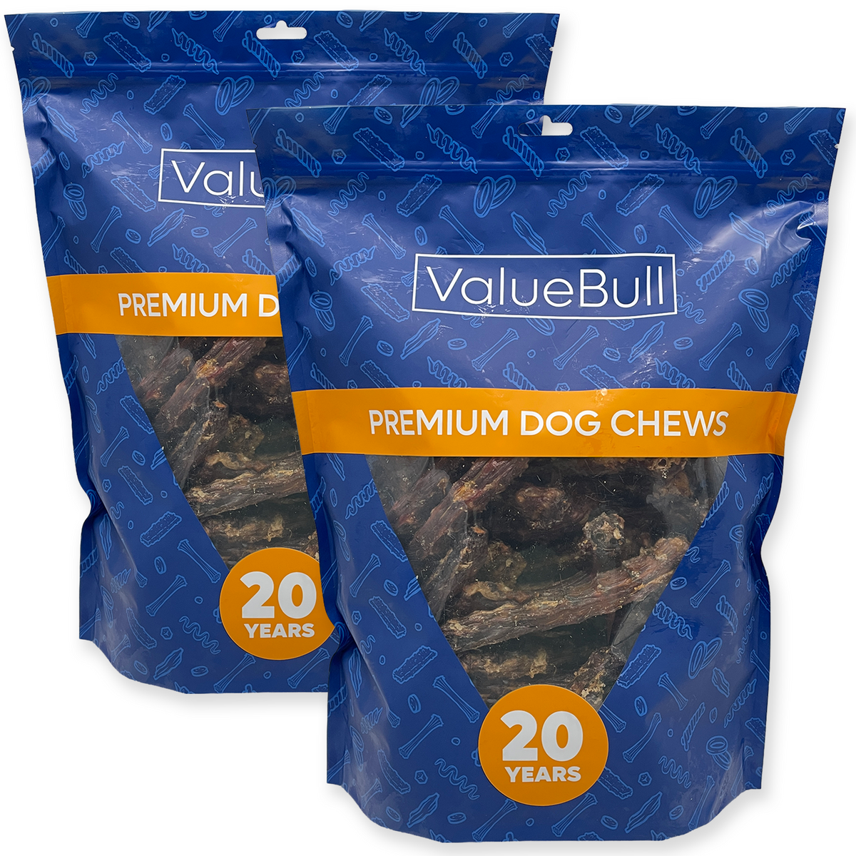 USA Dehydrated Duck Necks for Dogs, 100 Count Wholesale Pack