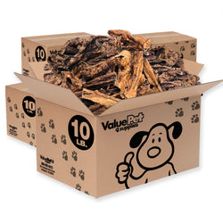 ValueBull Lamb Lung Sticks for Dogs, Premium 40 Pounds Wholesale Pack - Lung - 40 Pound