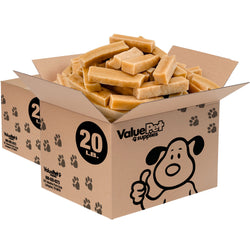 ValueBull Himalayan Yak Cheese Dog Chews, Small, 40 lb Wholesale Pack - Small
