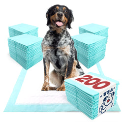 ValuePad USA Plus Puppy Pads, Large 28x30 Inch, 200 Count Bulk Pack - 200 Count,Large