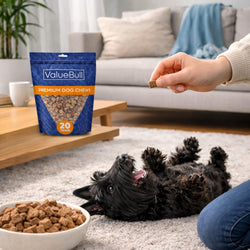 ValueBull USA Freeze Dried Lamb Liver for Dogs & Cats, 8 Pound Wholesale Pack - Lamb Liver - 8 Pound