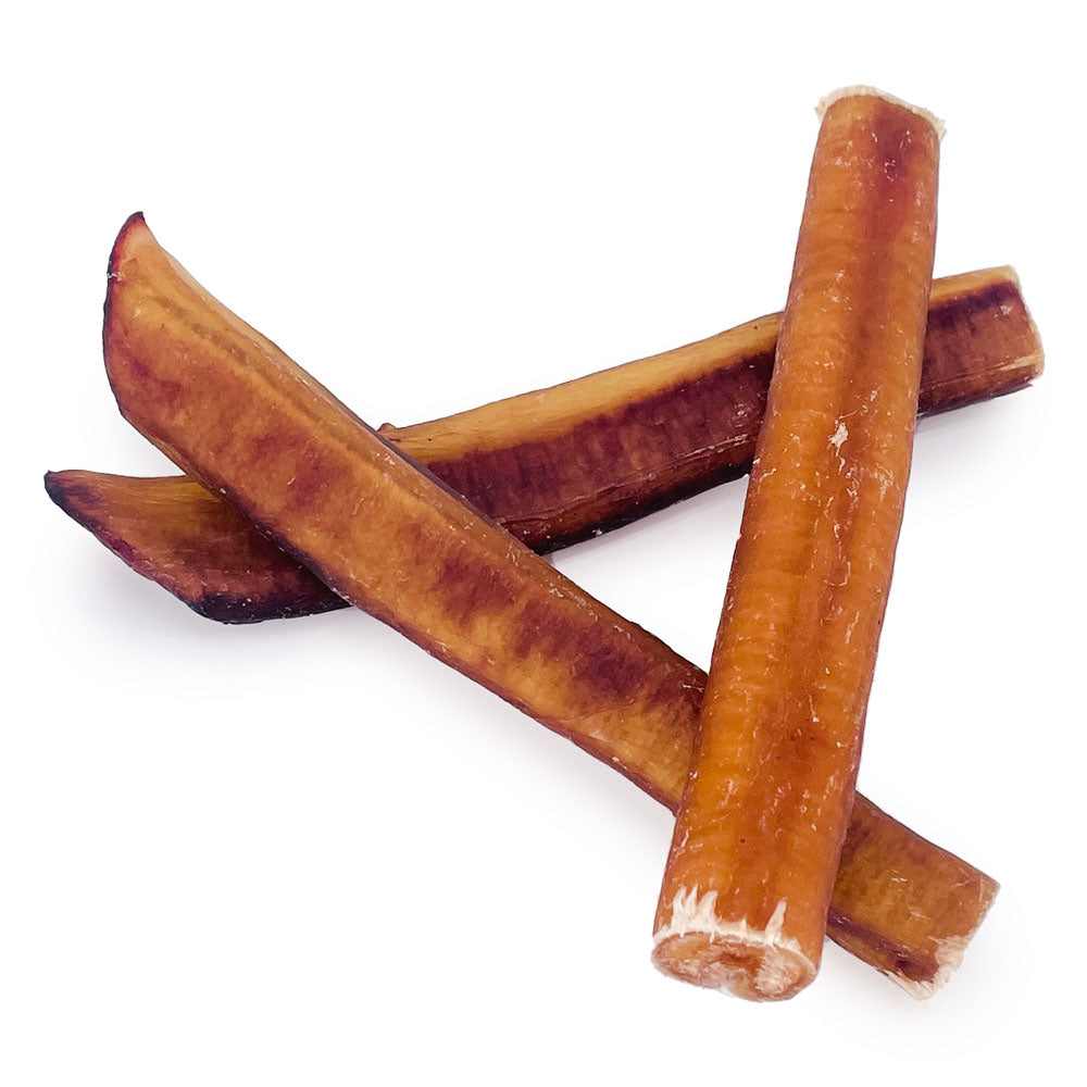 ValueBull USA Bully Sticks for Large Dogs, Jumbo 6 Inch, 200 Count Bulk Pack