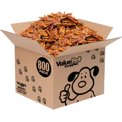 ValueBull Chicken Feet for Dogs, 800 Count Wholesale Pack