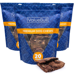 ValueBull Beef Lung Wafers, Premium 6 Pounds