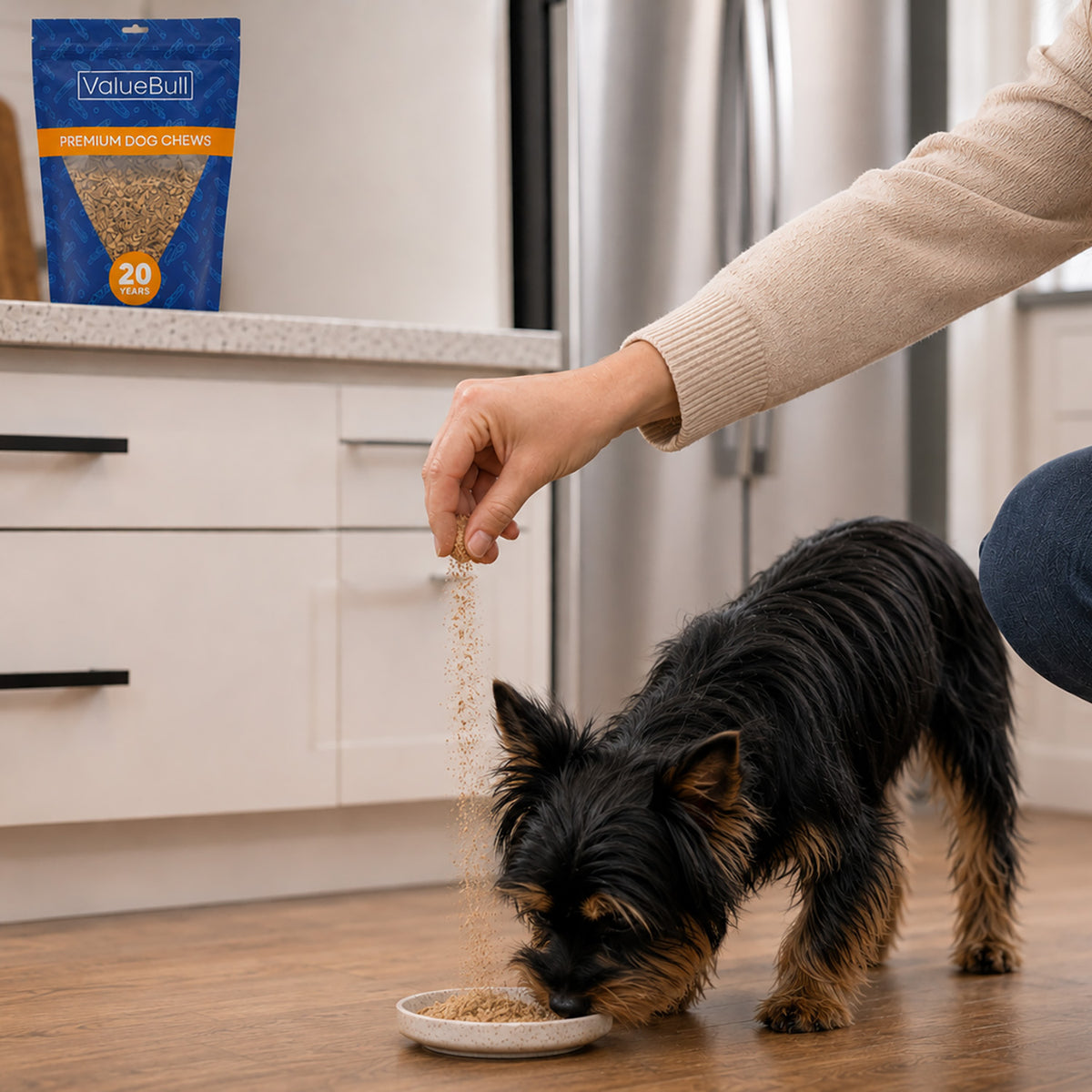 ValueBull USA Freeze Dried Lamb Liver Food Topper for Dogs & Cats, 2 Pound - Liver - 2 Pound