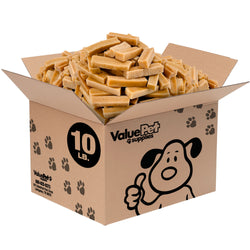 ValueBull Himalayan Yak Cheese Dog Chews, Small, 10 lb Bulk Pack - Small - 10 LB