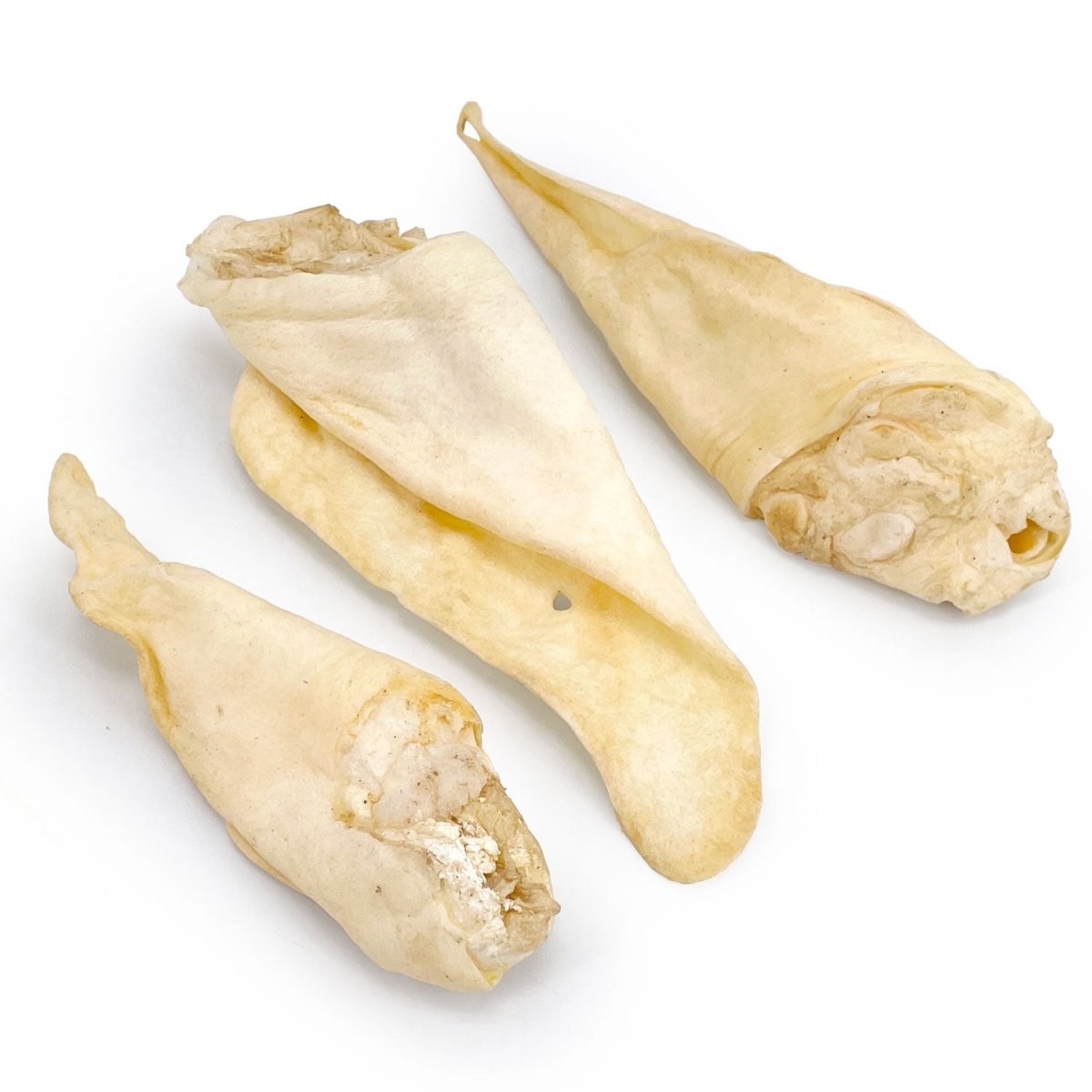 ValueBull Premium Cow Ears, 100 Count BULK PACK - ValuePetSupplies