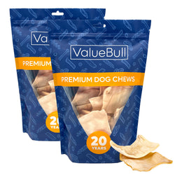 ValueBull USA Rawhide Chips, 2 Pound - Natural - 2 Pound