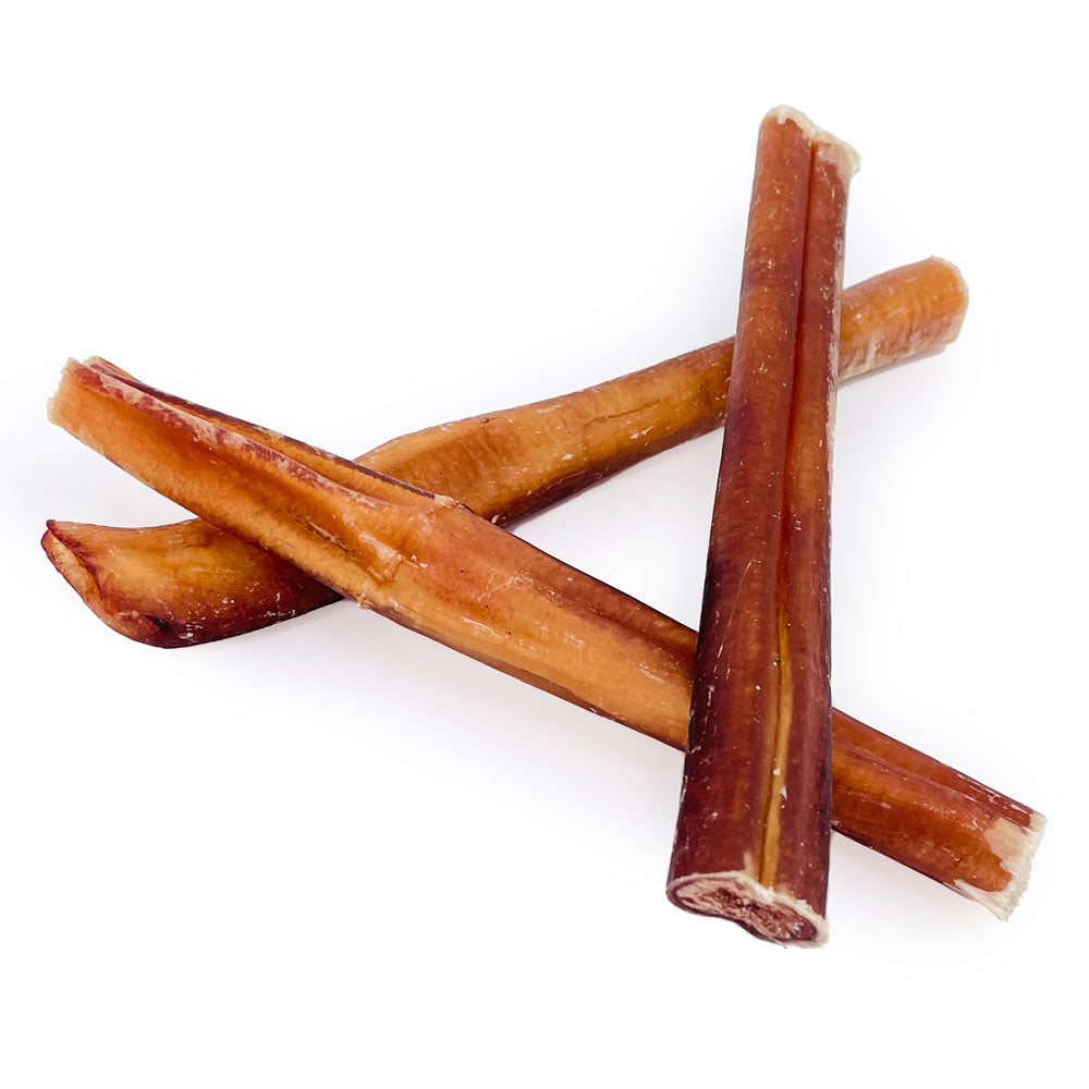 ValueBull USA Bully Sticks for Dogs, Medium 6 Inch, 25 Count - Medium - 25 Sticks