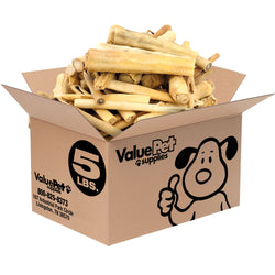 ValueBull Cow Tails, Varied Shapes, 5 Pounds Bulk Pack - Tails - 5 Pounds