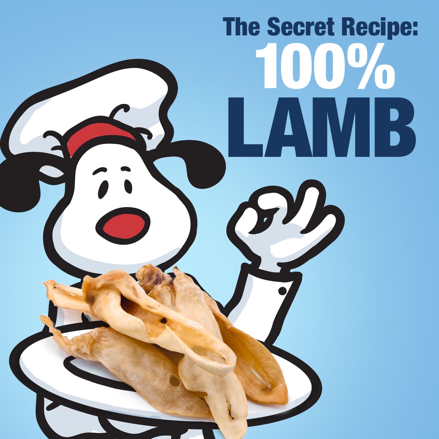 ValueBull Lamb Ears Dog Chews, Varied Shapes, Sizes & Colors, 480 ct Bulk Pack - Varied - 480 Ears