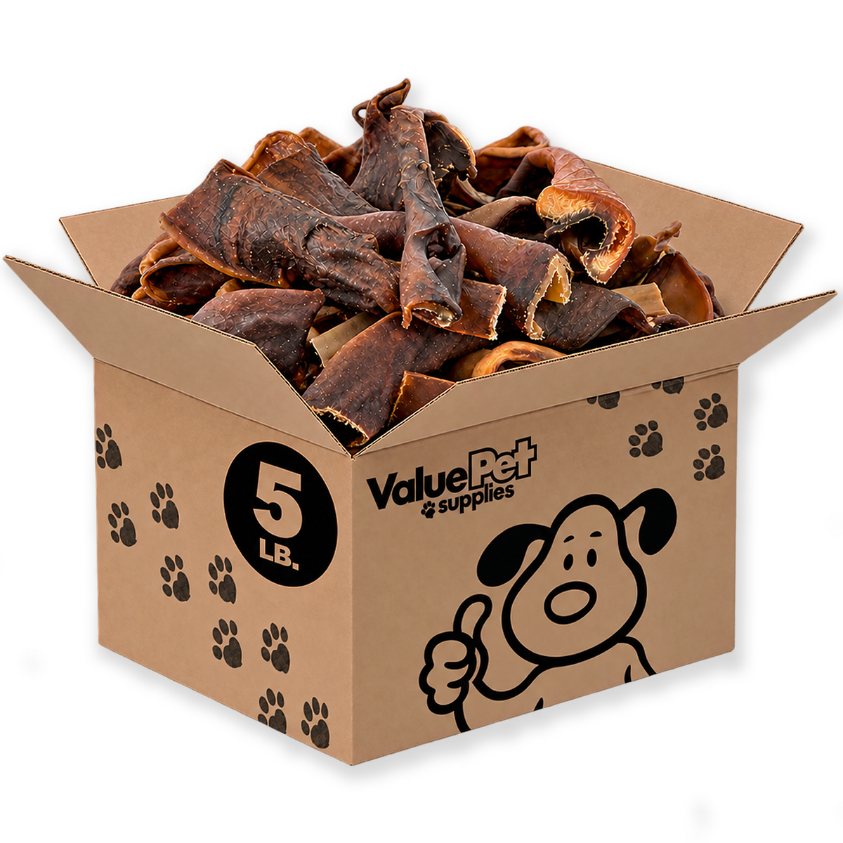 ValueBull Camel Skin Slices for Dogs, 5 Pound - Camel - 5 Pound