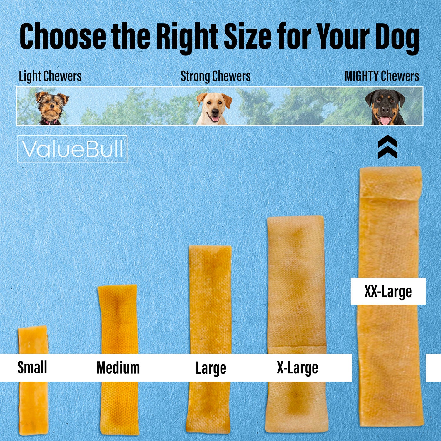 ValueBull Himalayan Yak Cheese Dog Chews, Extra Extra Large, 25 ct Bulk Pack - XX-Large - 25 Bars