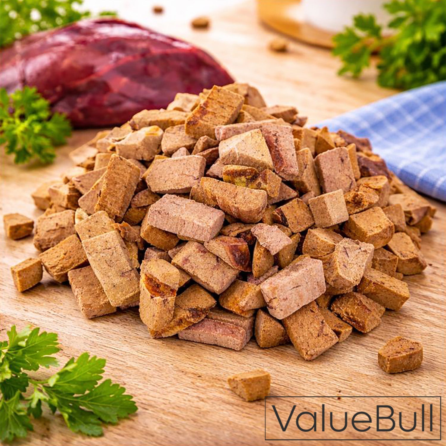 ValueBull USA Freeze Dried Beef Liver, 8 Ounce