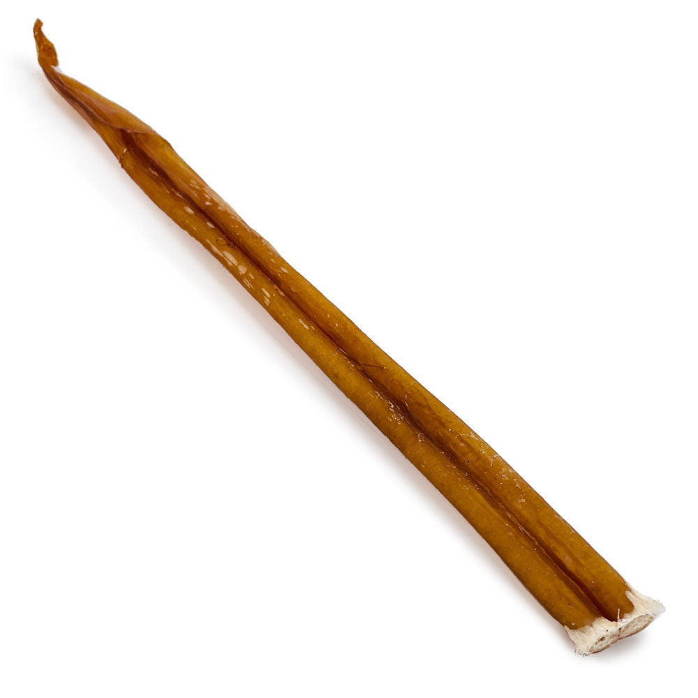 ValueBull USA Bully Sticks for Small Dogs, Thin 12 Inch, 25 Count - Thin - 25 Sticks