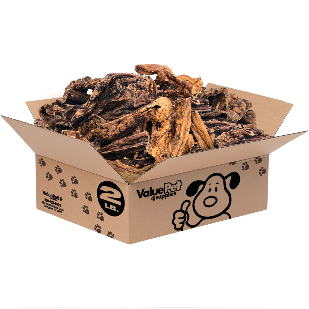 ValueBull Lamb Lung Sticks, Premium 2 Pounds Bulk Pack - Lung - 2 Pound