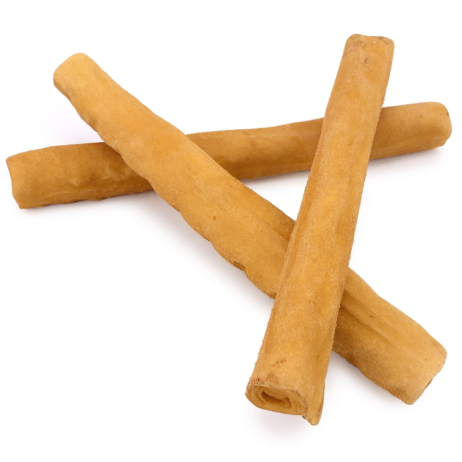 ValueBull USA Retriever Rolls, Premium Thick Cut Rawhide, Thick 9-10 Inch, Smoked, 200 Count Bulk Pack - 200 Count