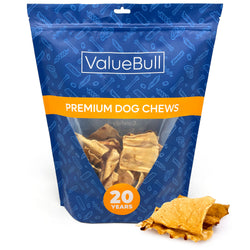 ValueBull USA Rawhide Chips, Chicken Infused, 2 Pound - Chicken,1 Pound (Pack of 2)