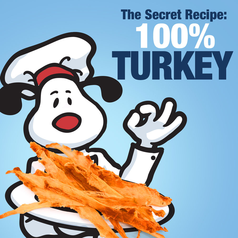 ValueBull USA Turkey Tendons Dog Treats, 8 Ounces - 8 Ounce