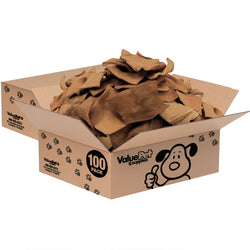 ValueBull USA Rawhide Chips, Smoked, 200 Count Bulk Pack - Smoked,200 Count