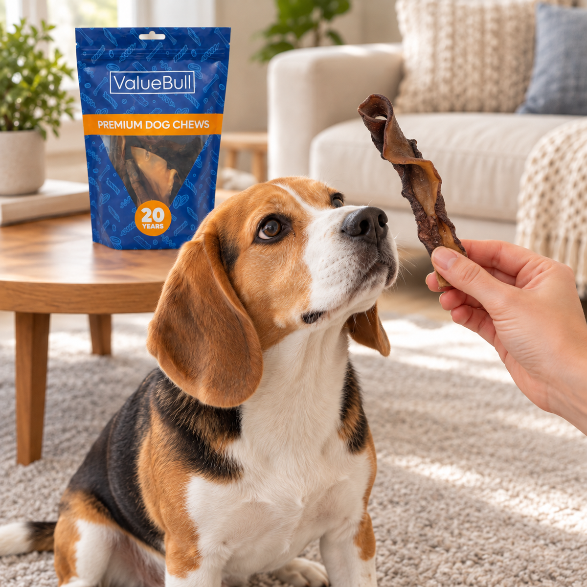 ValueBull Camel Skin Slices for Dogs, 2 Pounds - Camel - 2 Pound