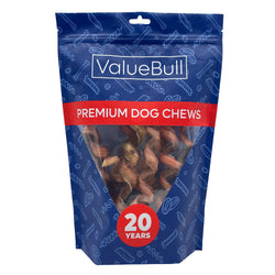 ValueBull Curly Bully Sticks, 6-9 Inch, 10 Count - Spirals - 10 Sticks