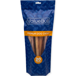 ValueBull Odor Free Bully Sticks for Dogs, Thick 12 Inch, 10 Count