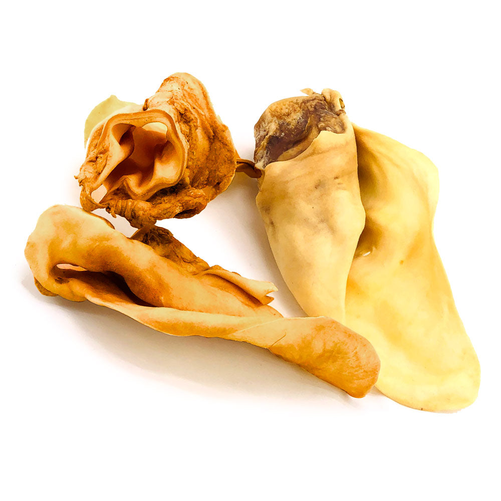 ValueBull Cow Ears, Varied Sizes/Shapes, 400 Count Wholesale Pack - Beef - 400 Ears