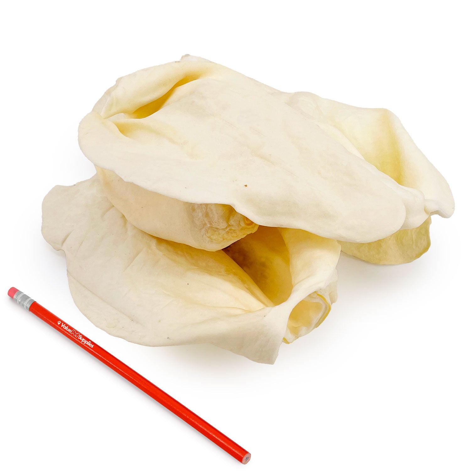 ValueBull Premium Cow Ears, Large, 200 Count BULK PACK - 200