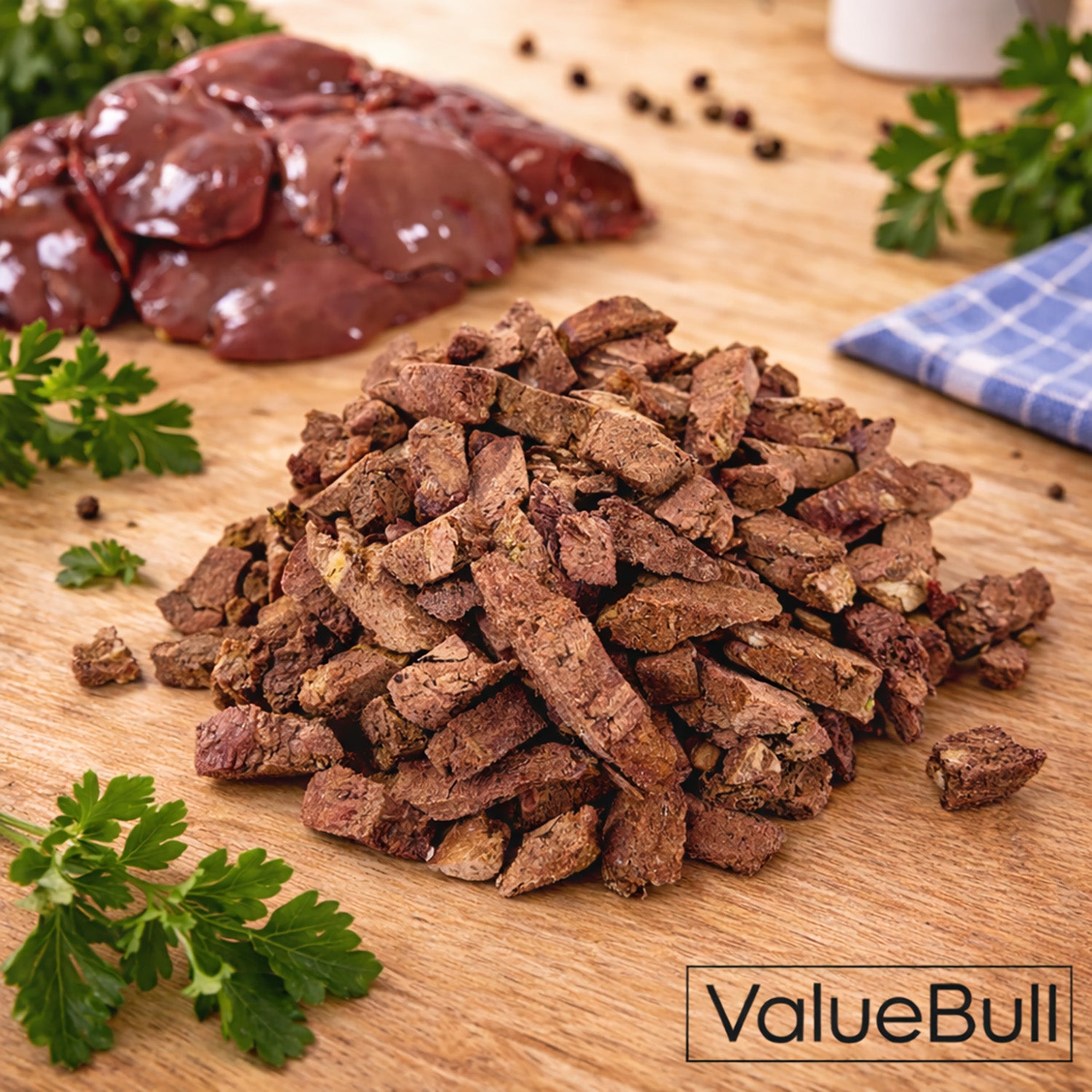 ValueBull USA Freeze Dried Chicken Liver, 8 Ounce