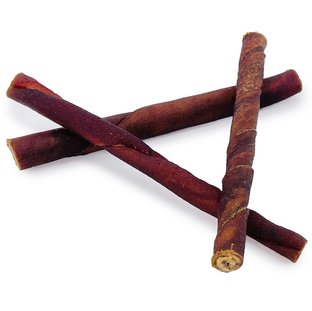 ValueBull USA Collagen Twists Dog Chews, 5 Inch, Natural Long-Lasting Dog Treats, 100 ct Bulk Pack - Twists - 100 Sticks