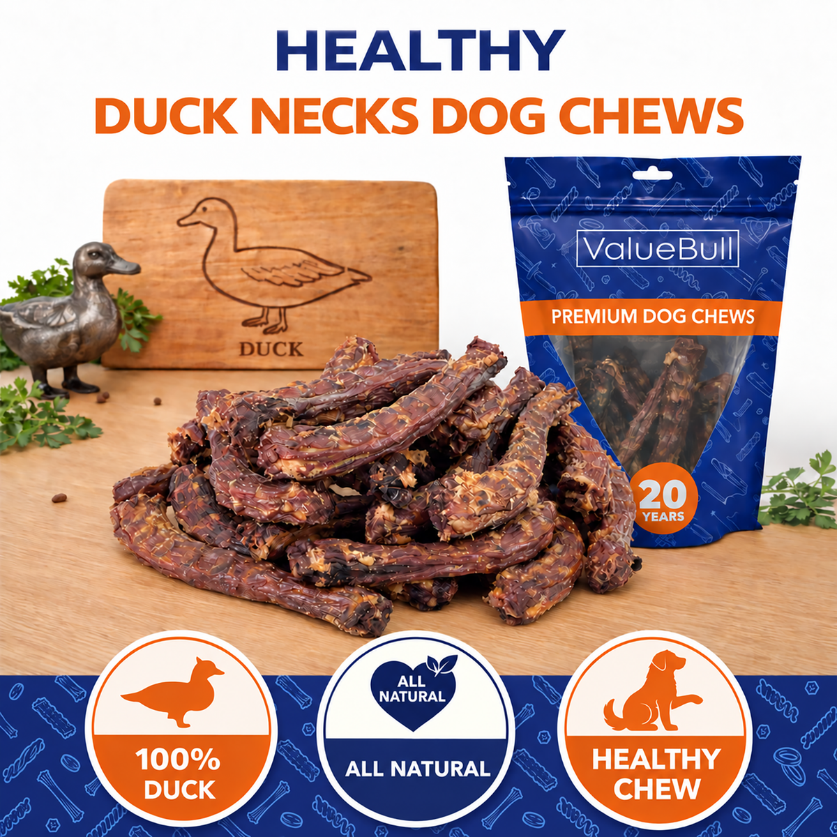 USA Dehydrated Duck Necks for Dogs, 10 Count
