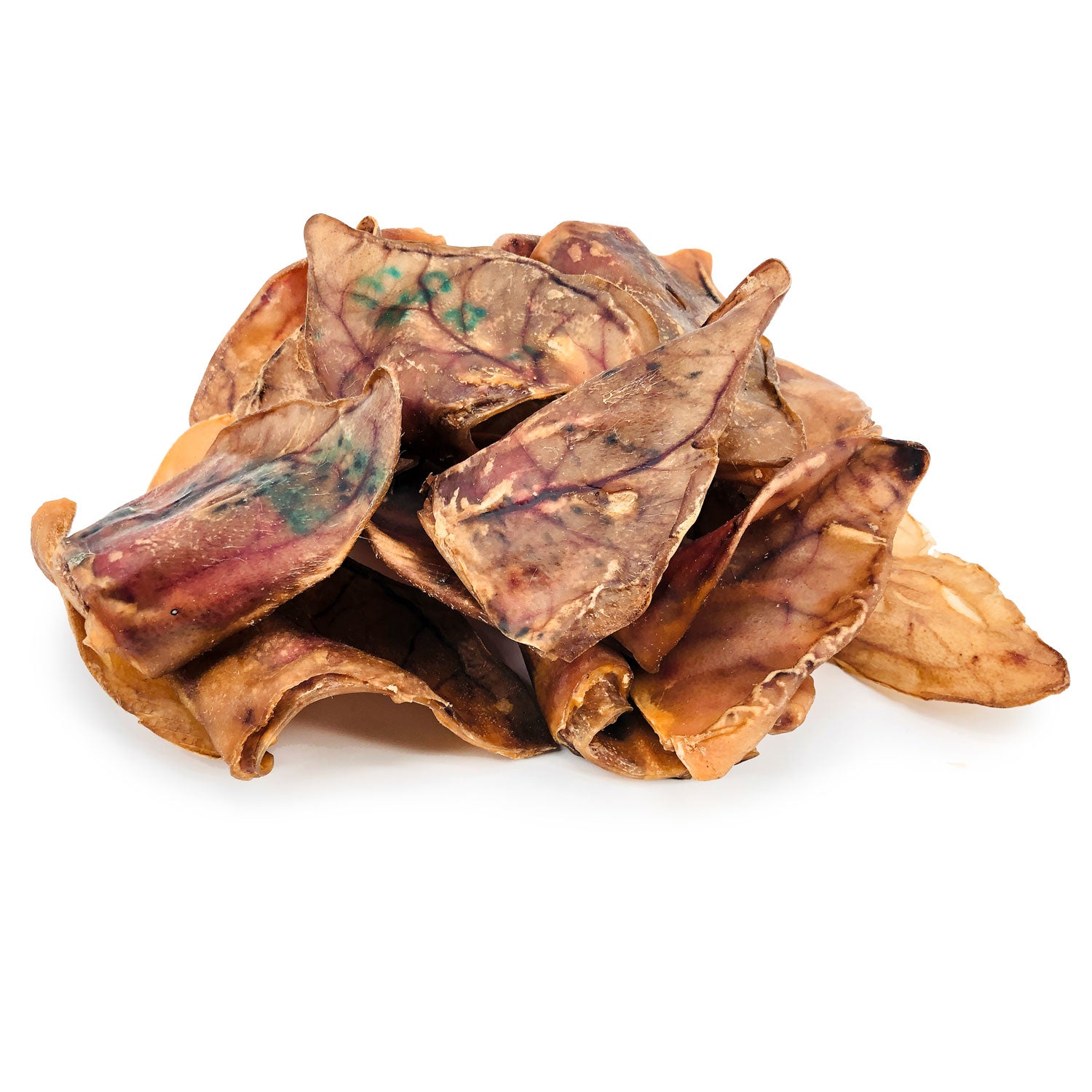ValueBull Whole Pig Ears for Dogs, 100% Pork Chews, 50 Count Bulk Pack - Pork - 50 Ears