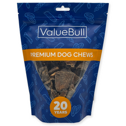 ValueBull Beef Heart Cubes for Dogs, 1 Pound - Cubes - 1 Pound