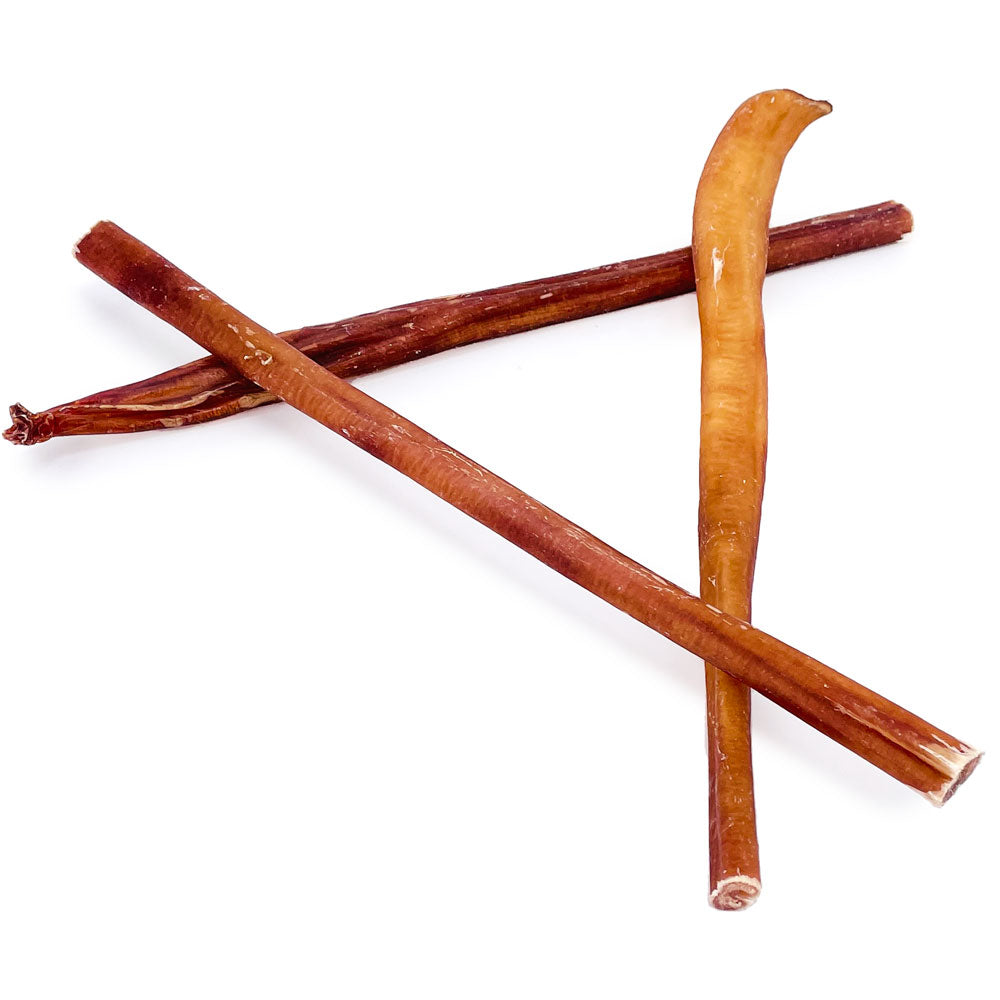 ValueBull USA Bully Sticks for Dogs, Medium 12 Inch, 10 Count - Medium - 10 Sticks