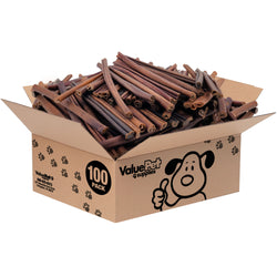 ValueBull Collagen Sticks for Dogs, 12 Inch Medium Chews, Natural Long-Lasting Dog Treats, 100 Count Bulk Pack - Medium - 100 Sticks