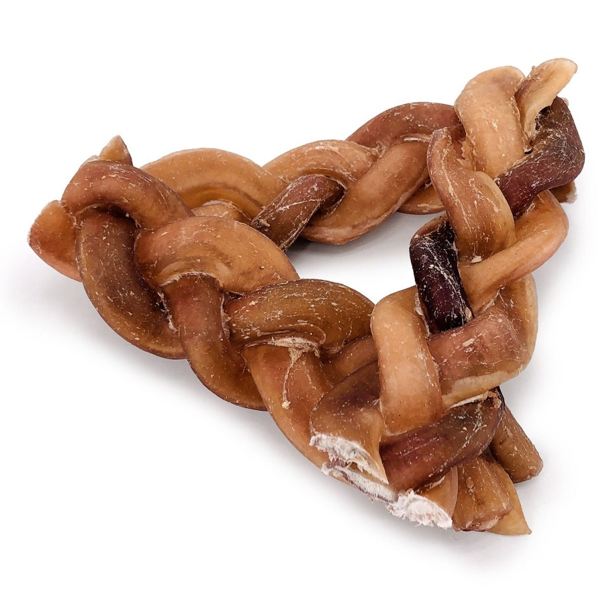 ValueBull Braided Bully Sticks, Thick 6 Inch, 100 Count BULK PACK - ValuePetSupplies