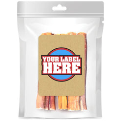 ValueBull Bully Sticks for Dogs, Thick 6 Inch, 400 Count RESALE PACKS (80 x 5 Count) - ValuePetSupplies