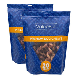 ValueBull Curly Bully Sticks, 6 - 9 Inch, 50 Count - ValuePetSupplies