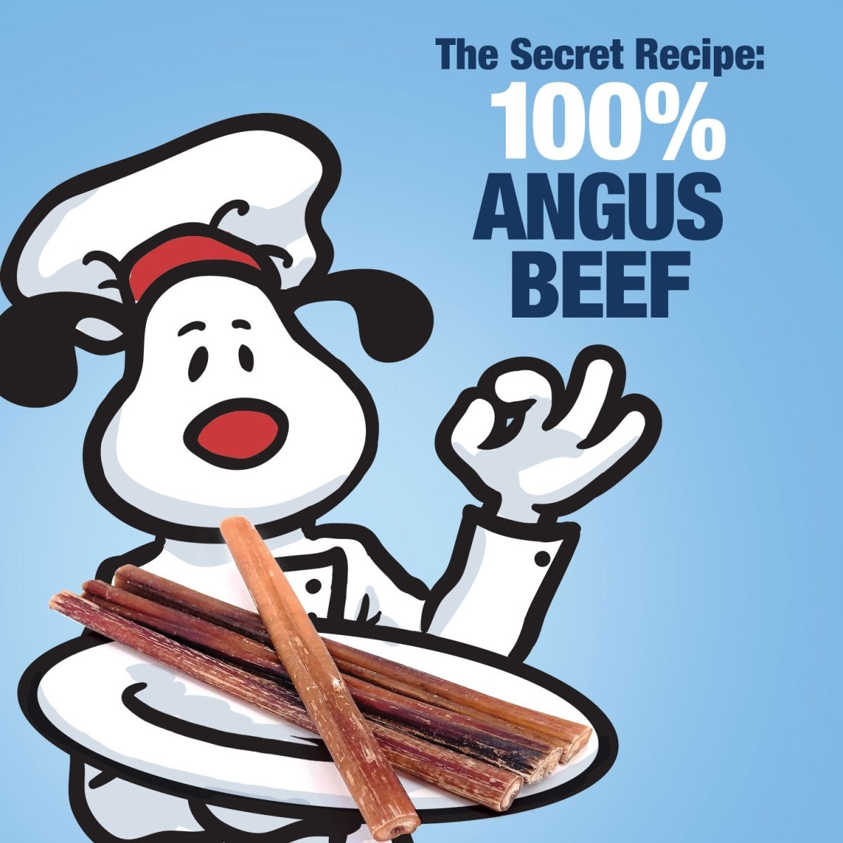 ValueBull Bully Sticks for Small Dogs, Extra Thin 4 - 6 Inch, Varied Shapes, 100 Count Bulk Pack - ValuePetSupplies