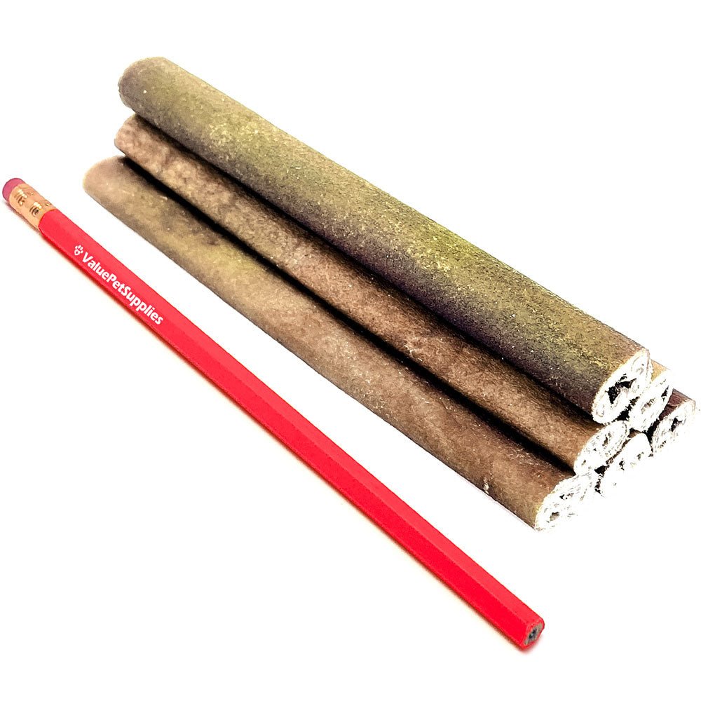 ValueBull USA Collagen Sticks for Dogs, 4 - 6 Inch Varied Chews, Natural Long - Lasting Dog Treats, 1 Pound - ValuePetSupplies