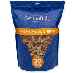 ValueBull USA Dehydrated Chicken Feet for Dogs, 100 Count - Chicken - 100 Feet