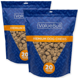 ValueBull USA Freeze Dried Chicken, Apple, Kale Training Treats for Dogs & Cats, 4 Pounds - ValuePetSupplies