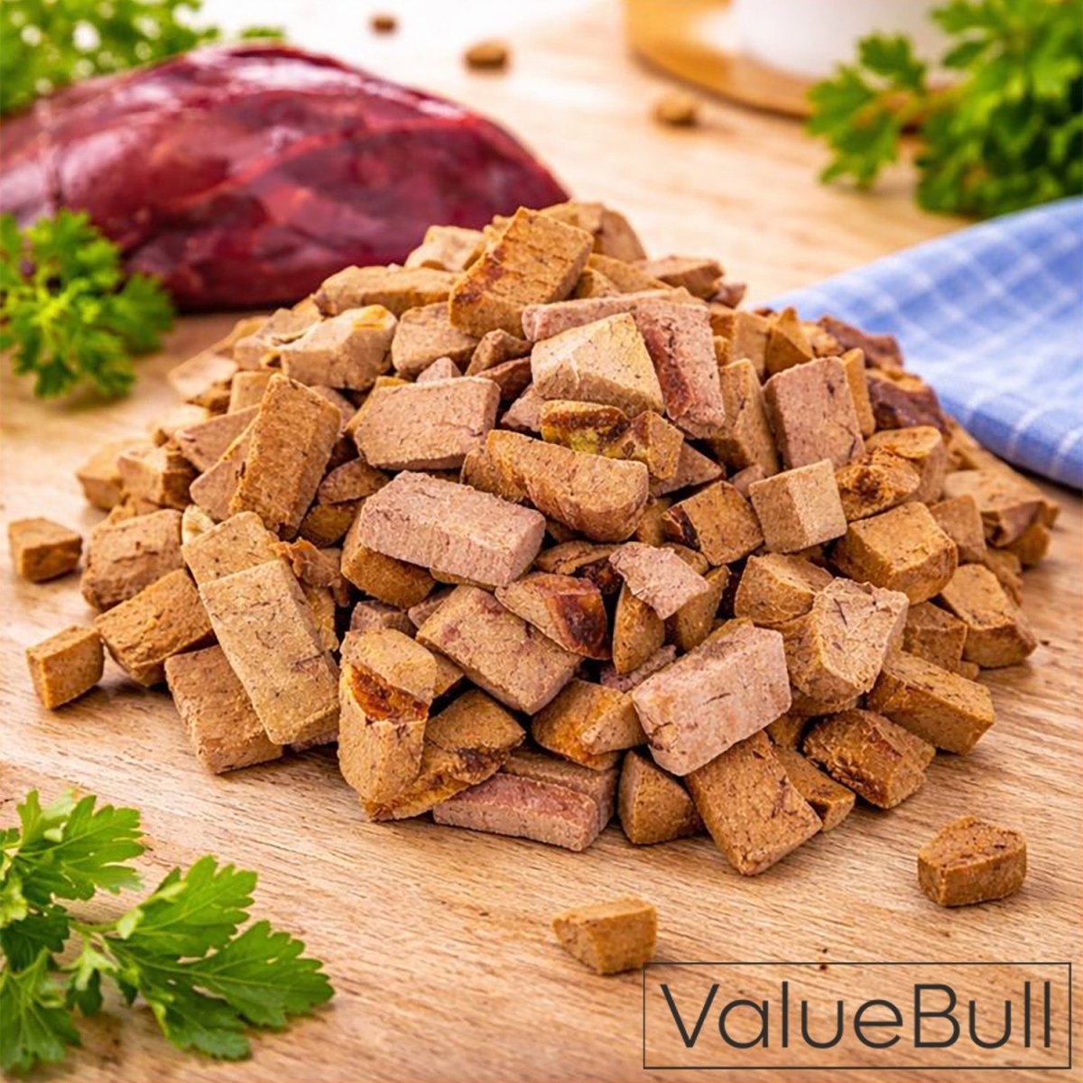 ValueBull USA Freeze Dried Beef Liver, 1 Pound - 1